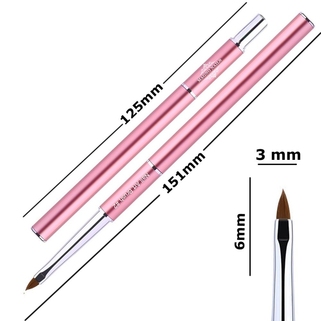 Designer Nail Art Pinsel  - Nail Art Brush #2  Nageldesign Nägel Nail