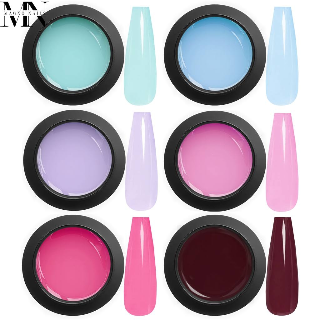 No File Aufbau Gele - Test Set - Alles für eine perfekte Nagelmodellage