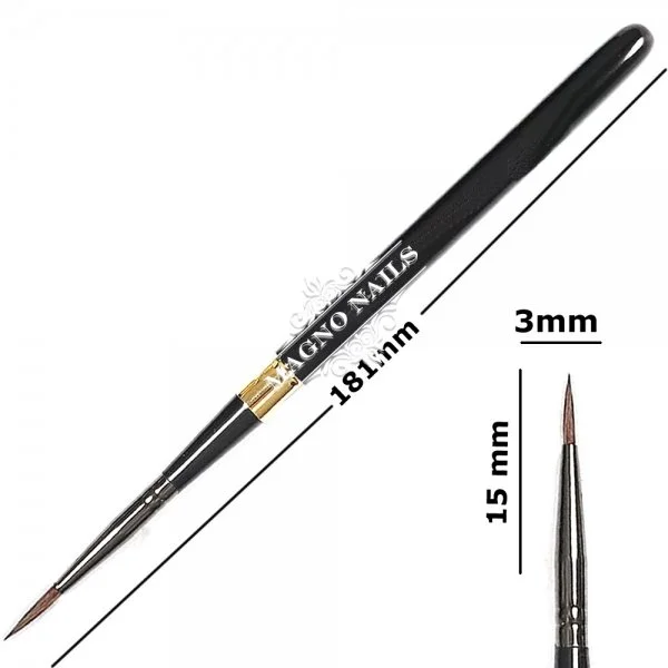 Aquarell Designer Nail Art Pinsel Gr.2