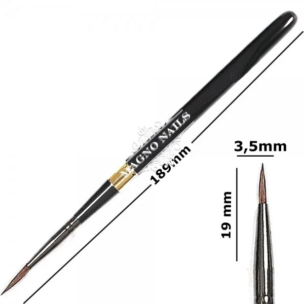 Aquarell Designer Nail Art Pinsel Gr.4