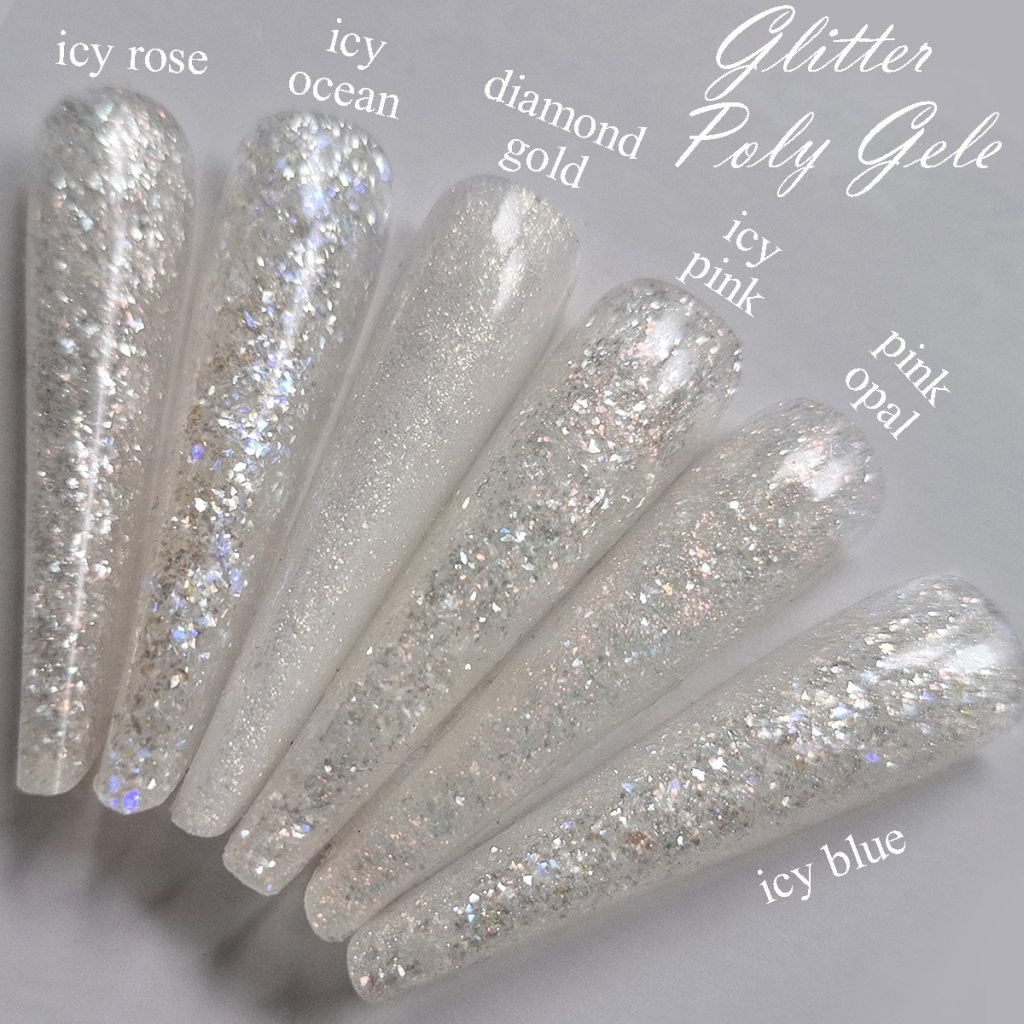Professional Polyacryl Gel - Polygel - Acrylgel icy ocean
