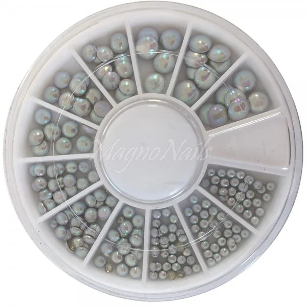 Einlegemotive rund in einer Rondell Nails Nailart Nögel