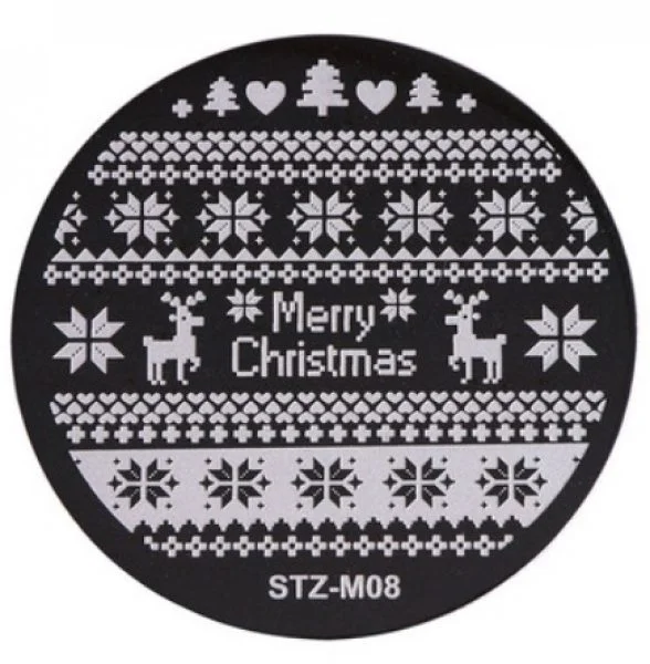 Nail Art Stamping Schablone - STZ-N02- STZ-N02