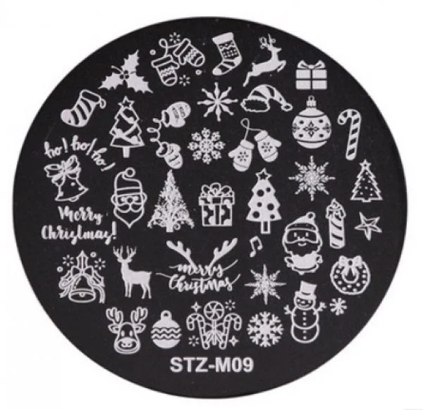 Nail Art Stamping Schablone - STZ-N02- STZ-N02