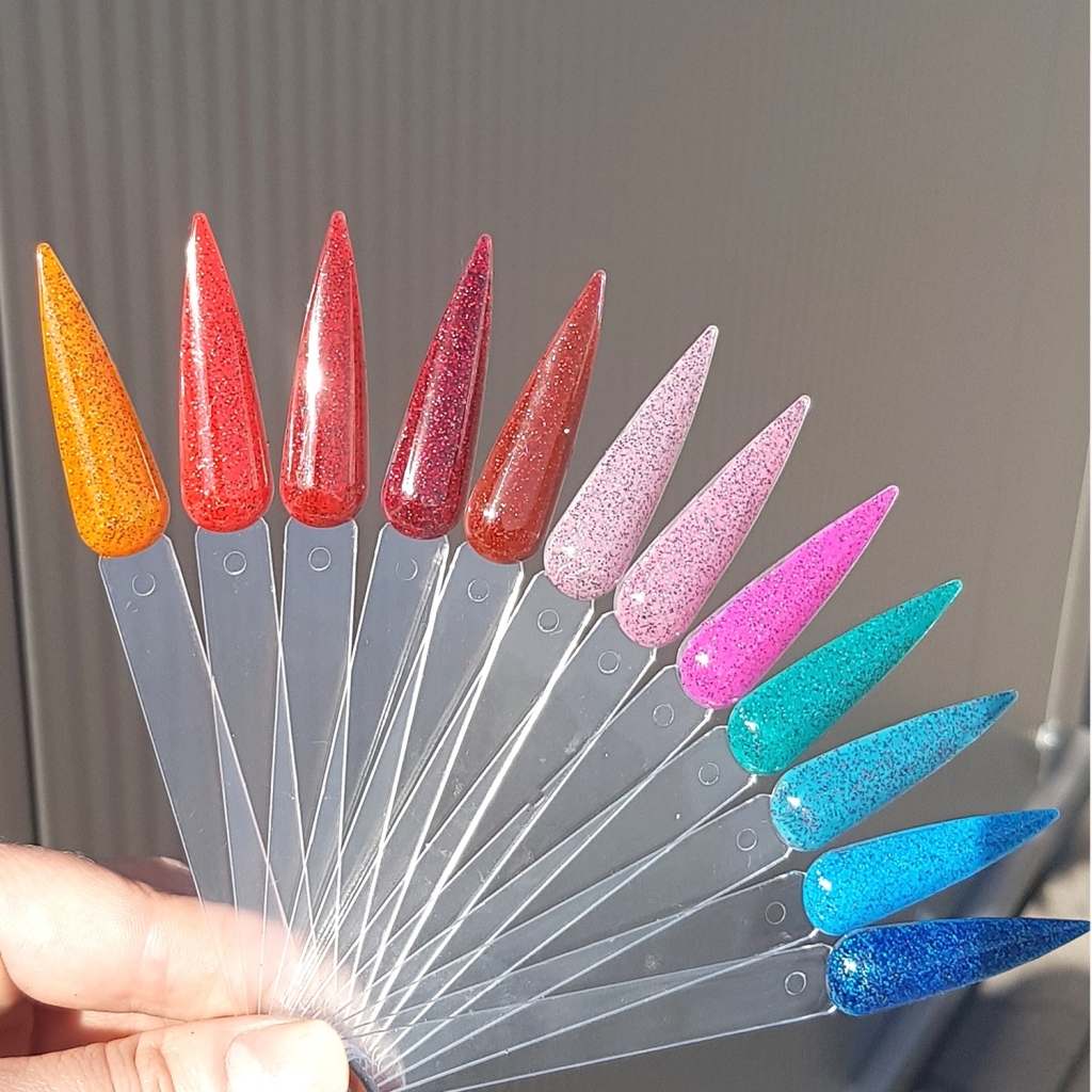Farbpalette Sommerfarben Sommer Pinkte Gel