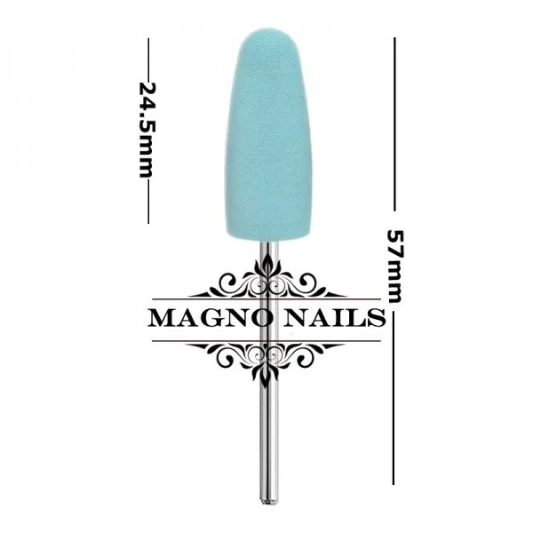 Silikon Polierer - Polier Bit - Blau - 800Grit