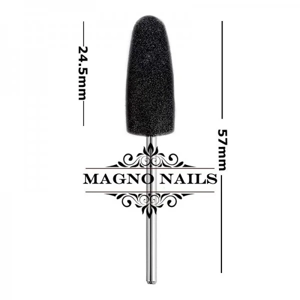 Silikon Polierer - Polier Bit - Schwarz - 180Grit