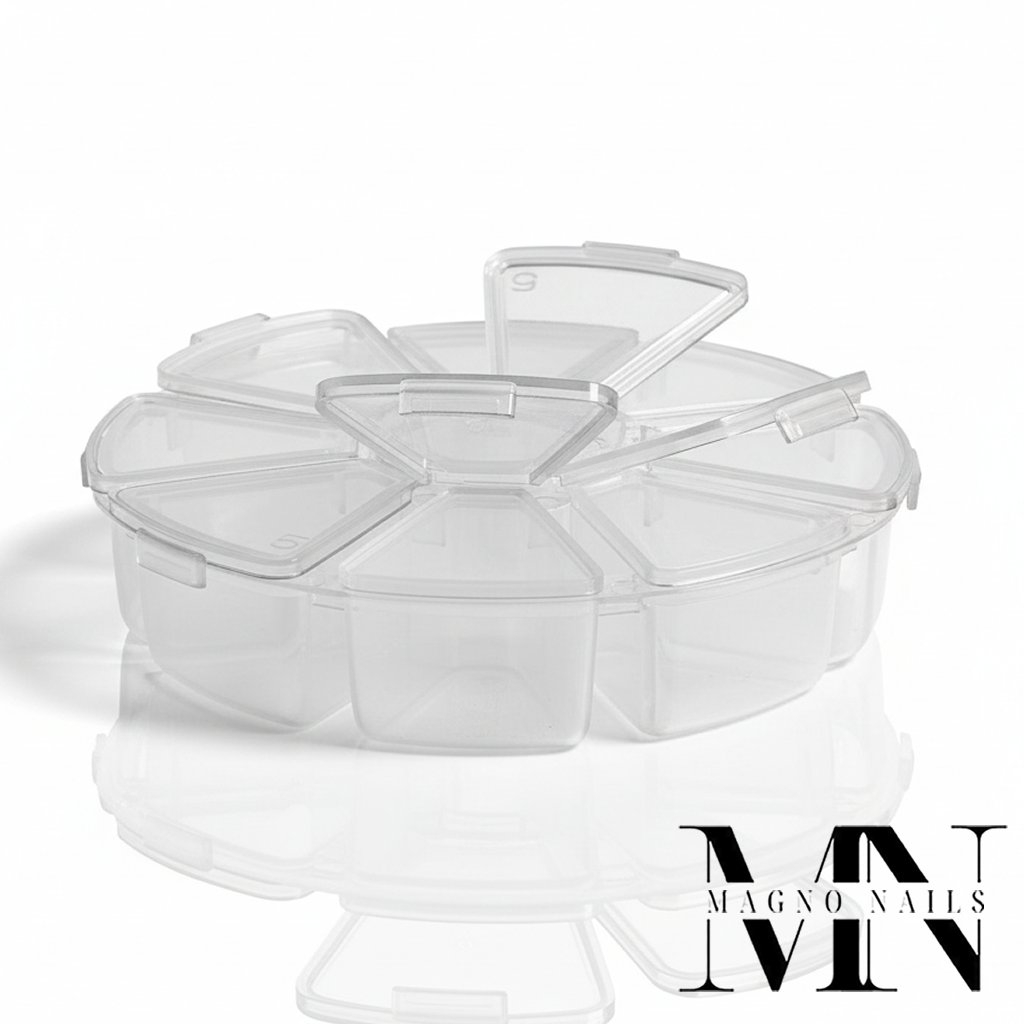 Rondell - Sortierbox für Nail Art großleer
