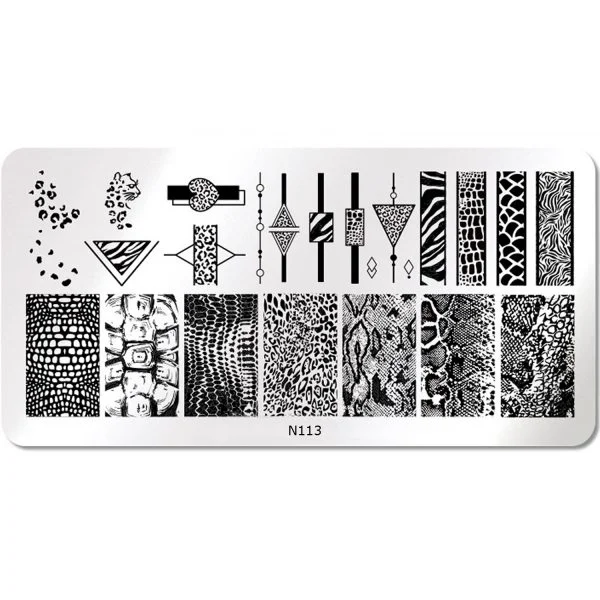 Nail Art Stamping Schablone - STZ-N02- STZ-N02