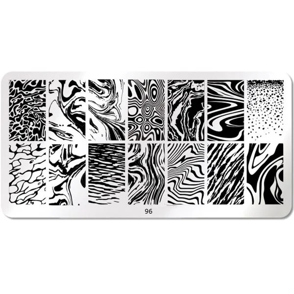 Nail Art Stamping Schablone - STZ-N02- STZ-N02