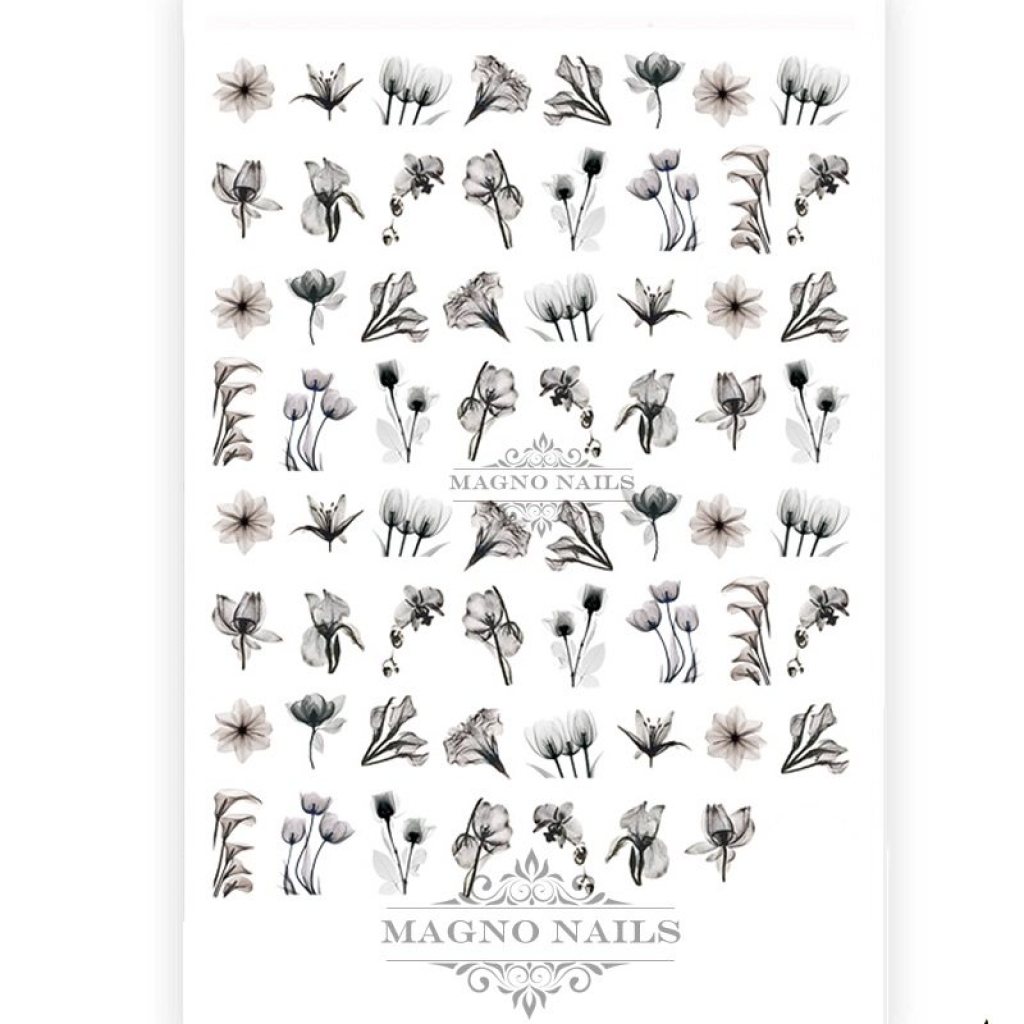 2D Nail Art Sticker