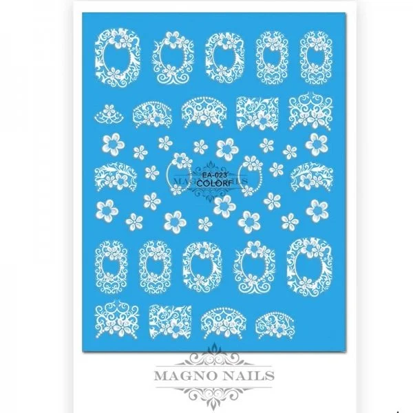 3D Design Nail Sticker - 3D Wraps Selbstklebende Nagelaufkleber Nagelsticker