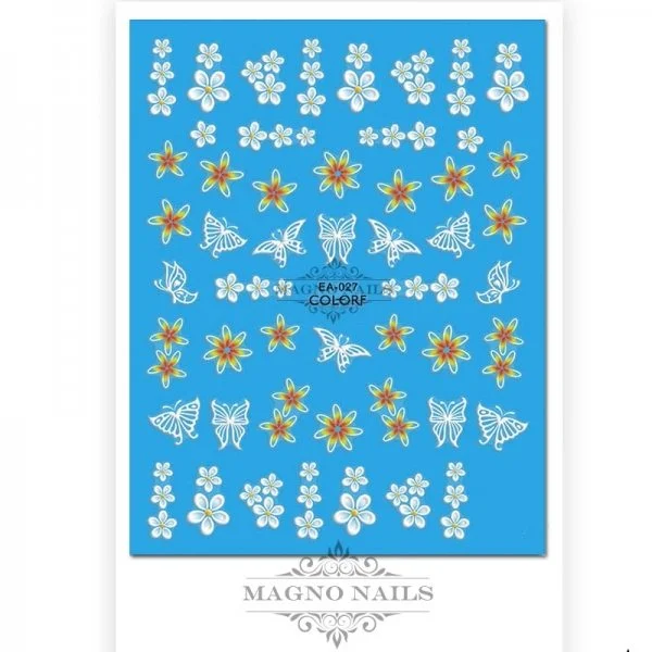 3D Design Nail Sticker - 3D Wraps Selbstklebende Nagelaufkleber Nagelsticker