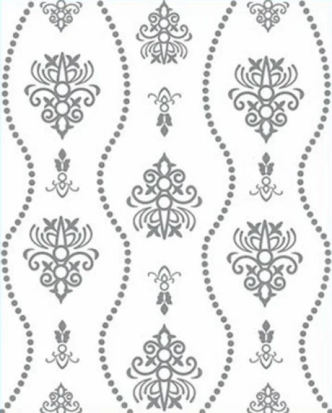 3D Metallic Nail Sticker - silber Seblstklebende Aufkleber Nagelsticker Nagelaufkleber Ornamente