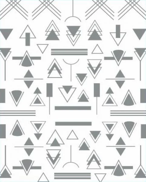 3D Metallic Nail Sticker - silber Seblstklebende Aufkleber Nagelsticker Nagelaufkleber