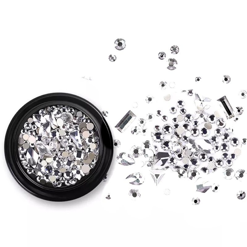 Mix - Nail Art - Strasssteine Set - Crystal Nail Nagelstudio Nägel Nailart Nail art