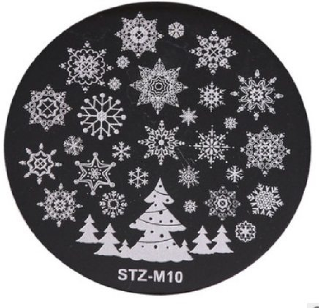 Nail Art Stamping Schablone - STZ-N02- STZ-N02