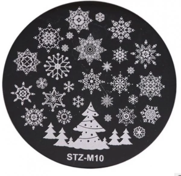 Nail Art Stamping Schablone - STZ-N02- STZ-N02