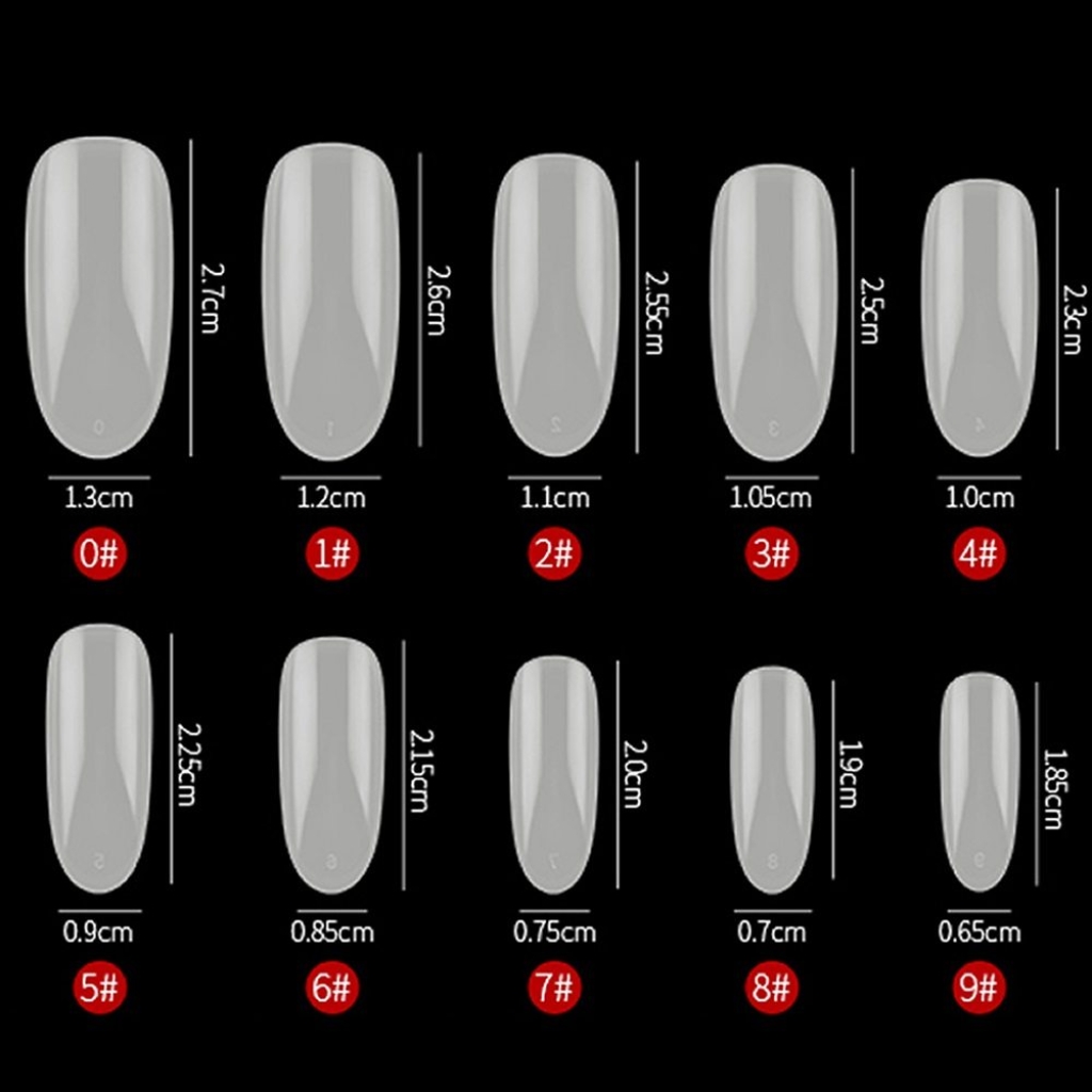 Mandel Form - Fullcover Full cover Tips