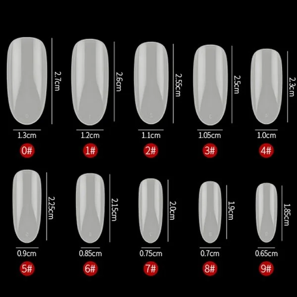 Mandel Form - Fullcover Full cover Tips