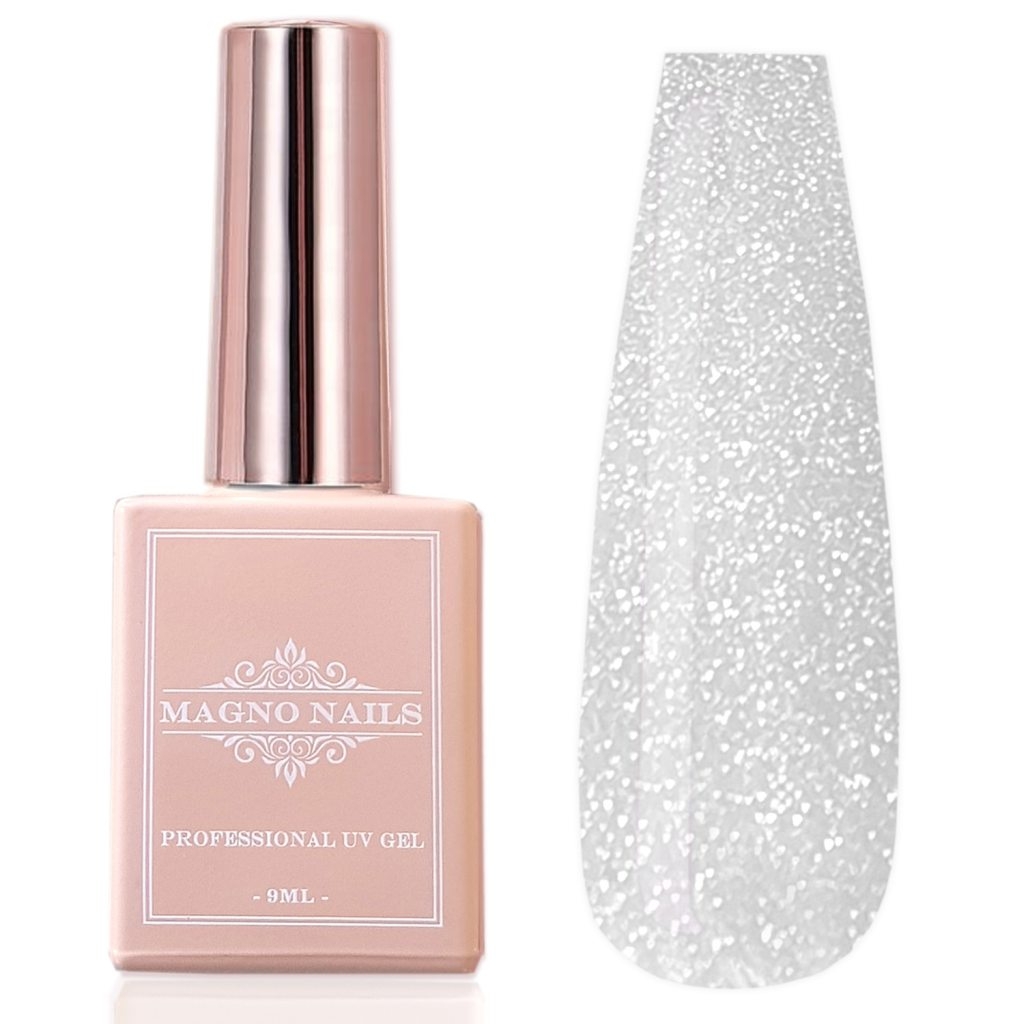 UV Gel - Disco Glam Gel - 5353 - Starlight Silver