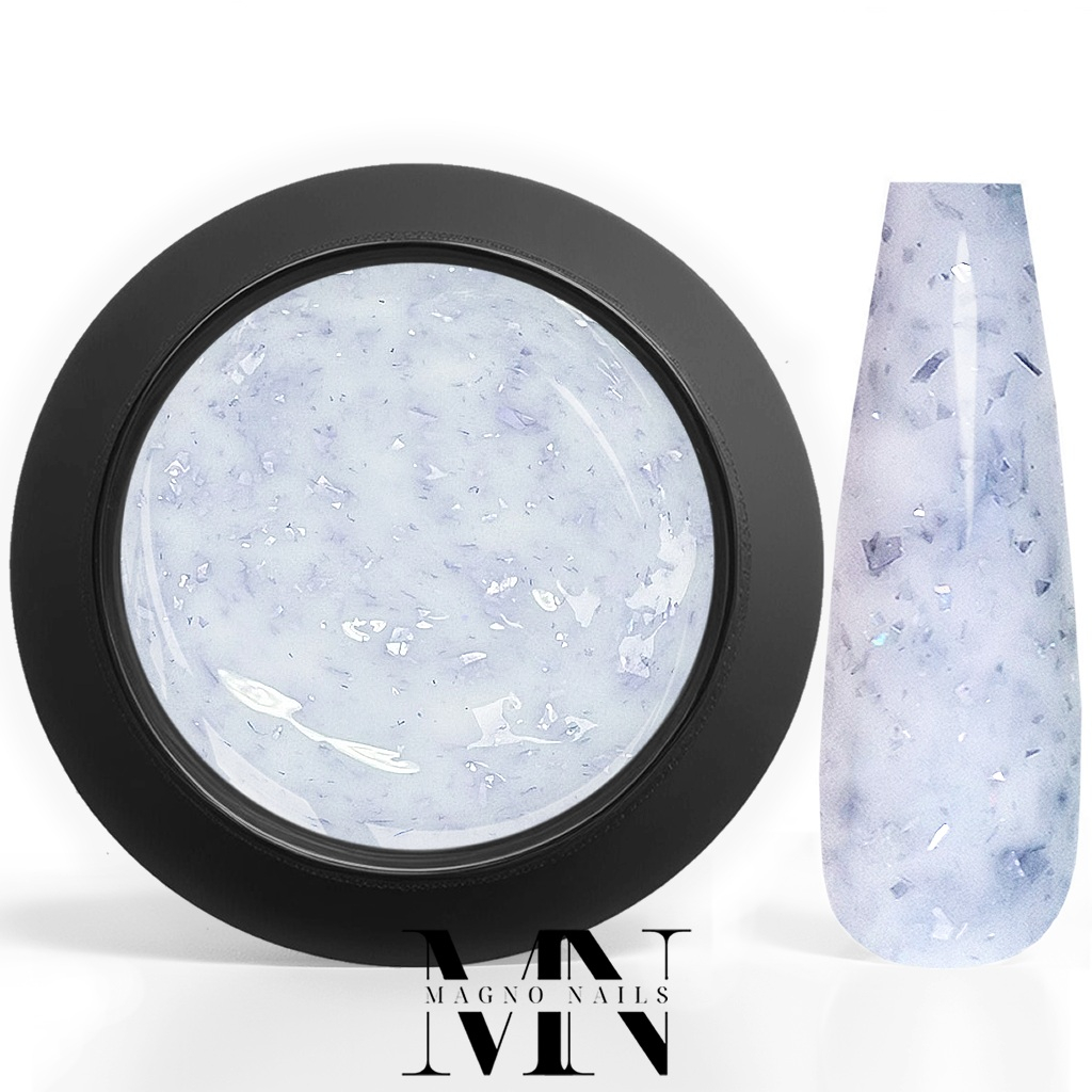 Special Editon Cover Gel - Make Up Gel - Marble Gel - Marmor Blue