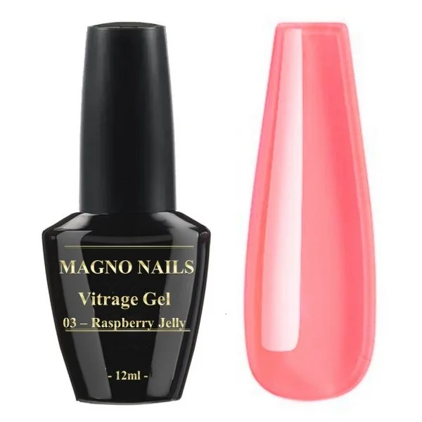 UV Glas Gel - Vitrage Gel - 03 - Raspberry Jelly