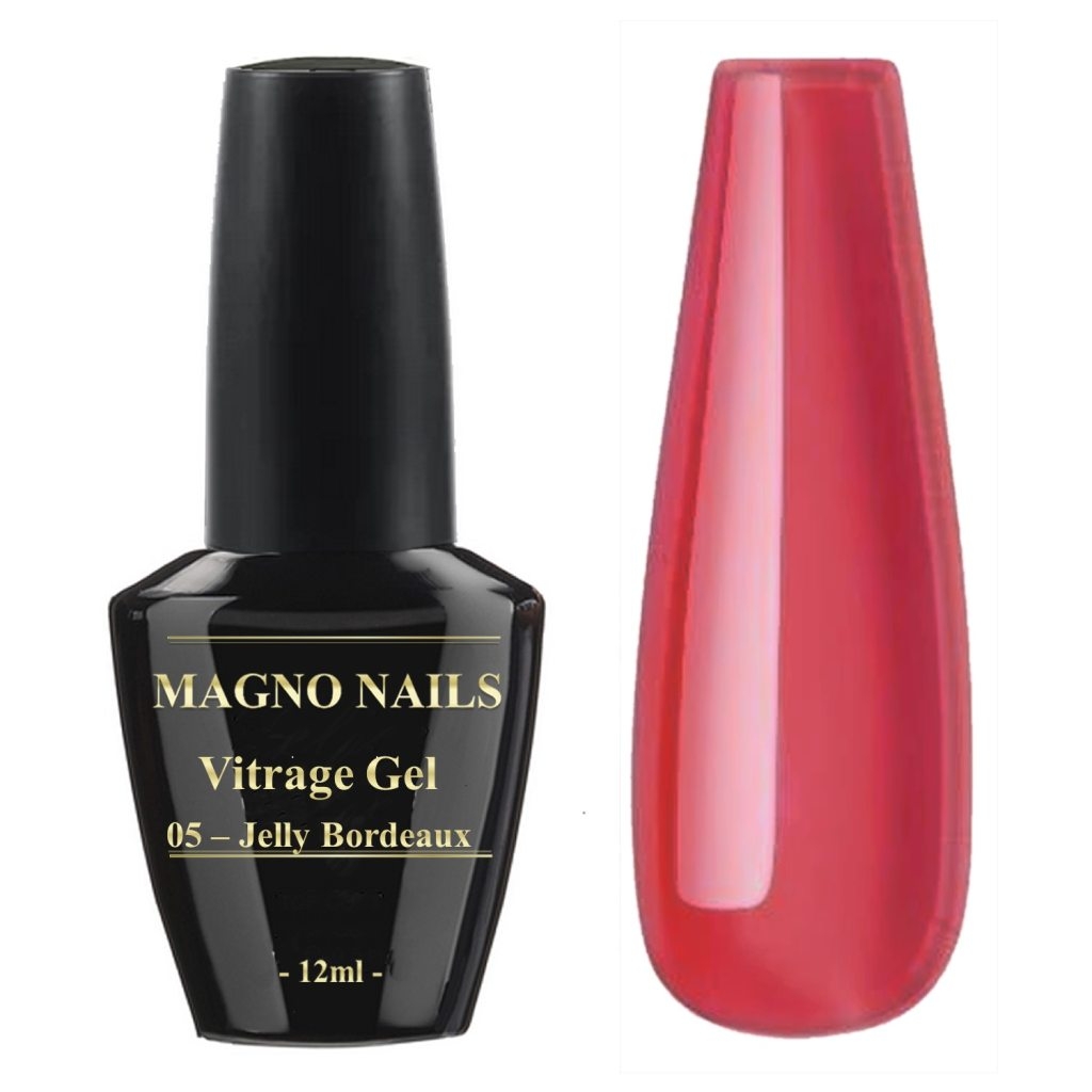 UV Glas Gel - Vitrage Gel - 05 - Jelly Bordeaux