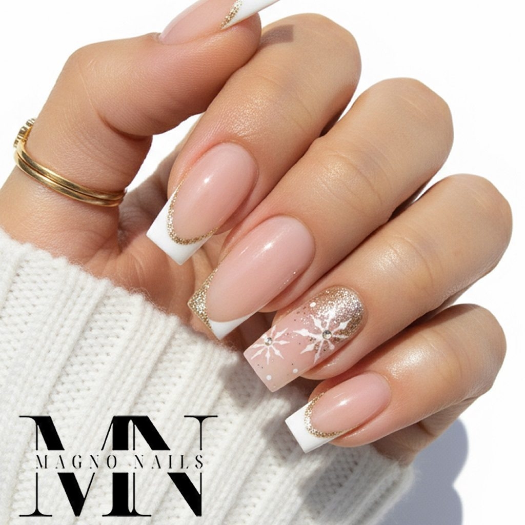 Kurze Winter Nägel - Nageldesign Ideen