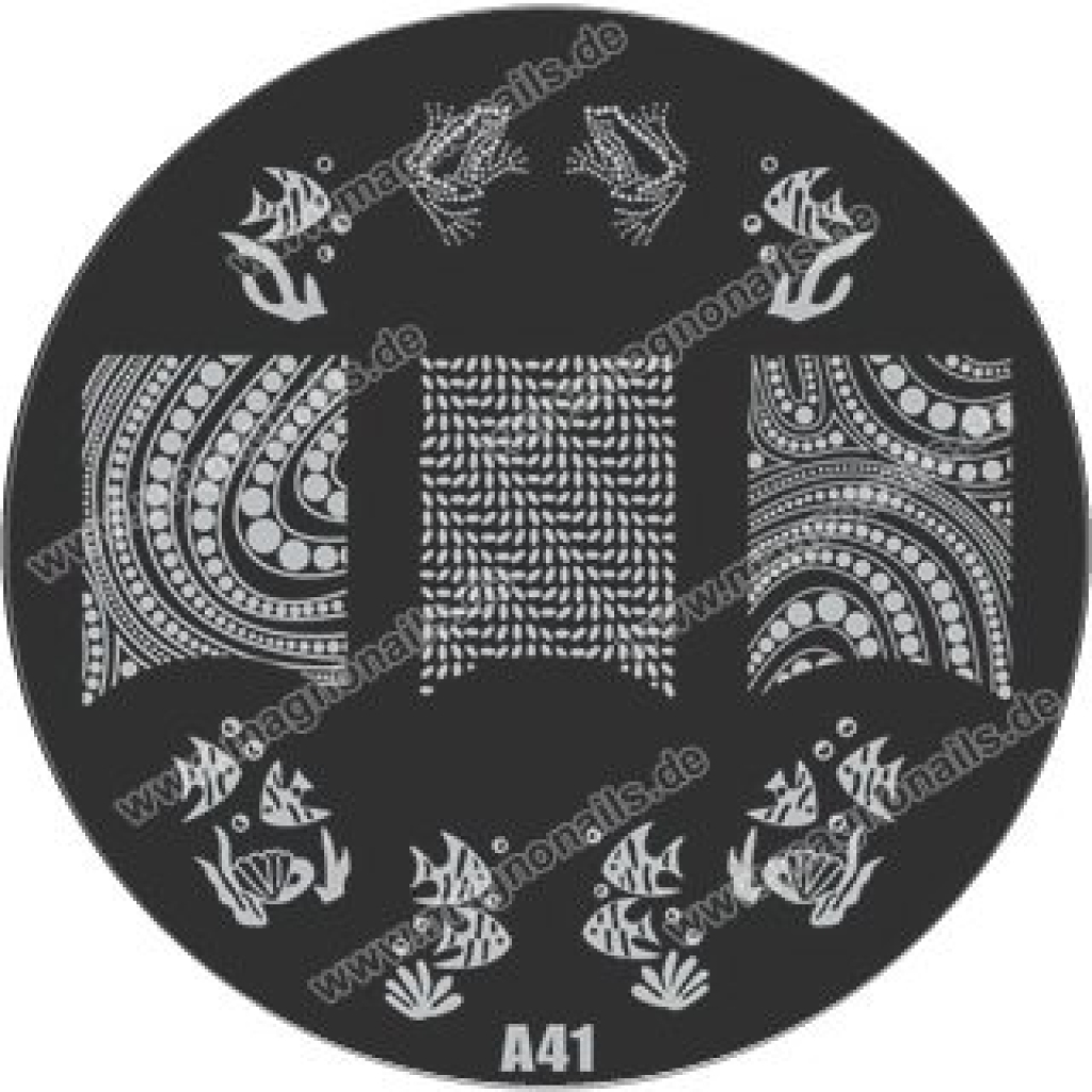 Nail Stamping Schablone