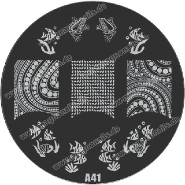 Nail Stamping Schablone