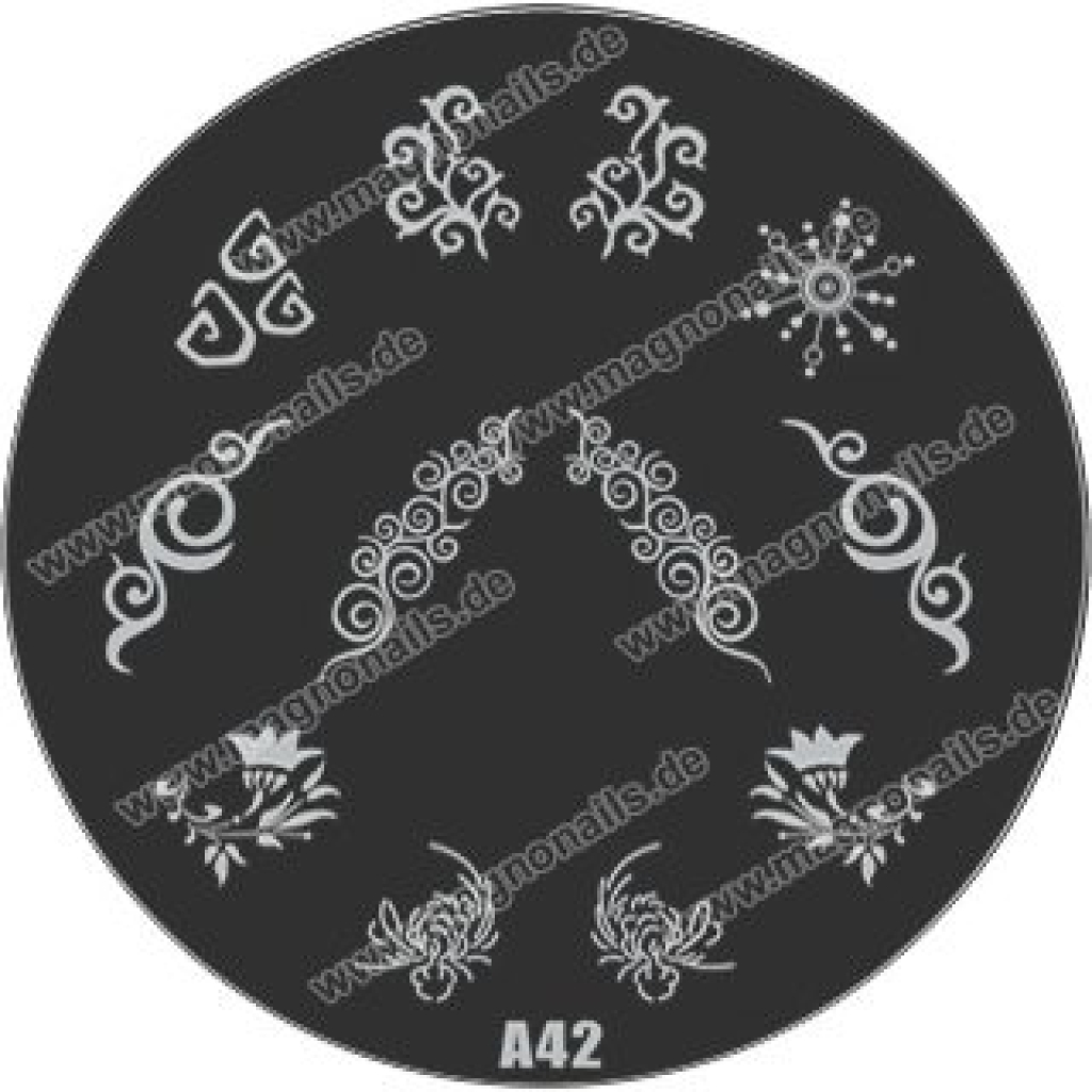 Nail Stamping Schablone