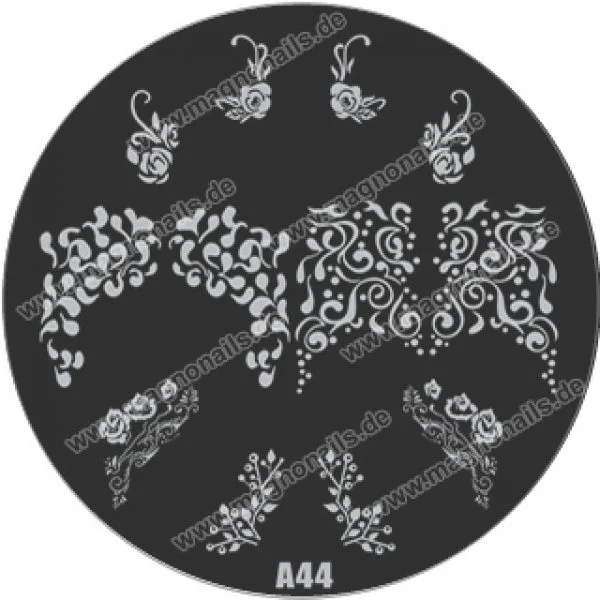 Nail Stamping Schablone