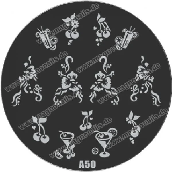 Nail Stamping Schablone