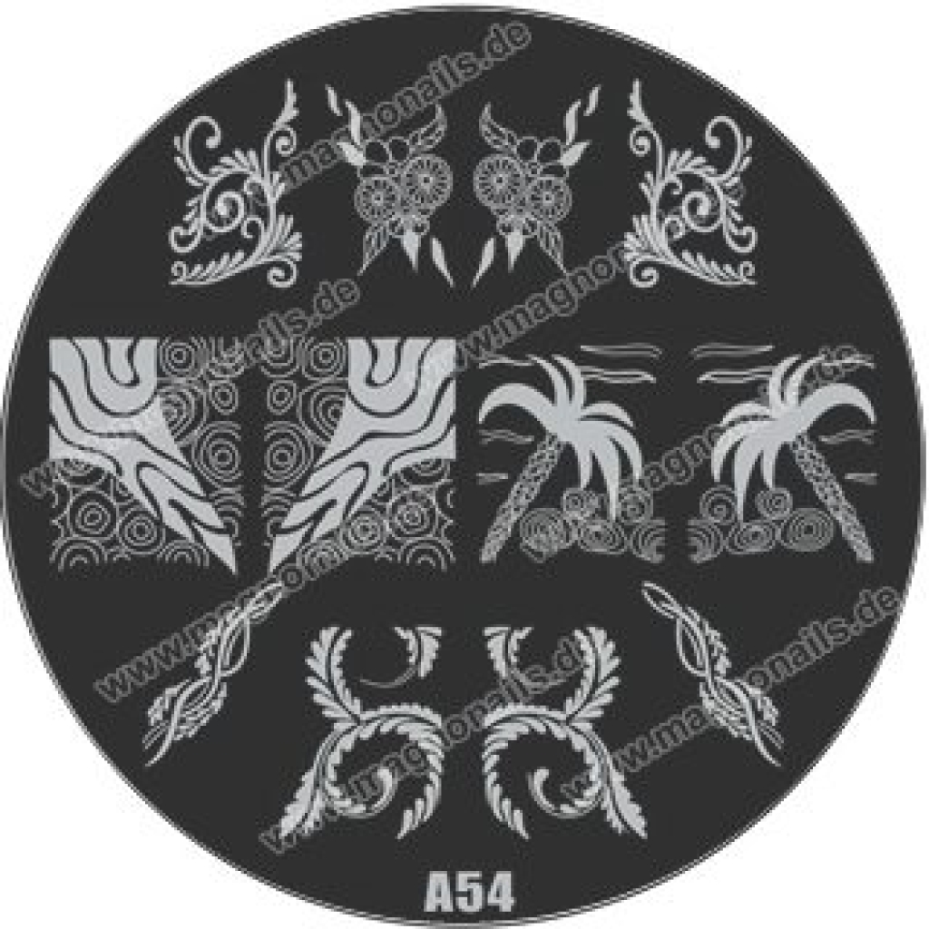 Nail Stamping Schablone
