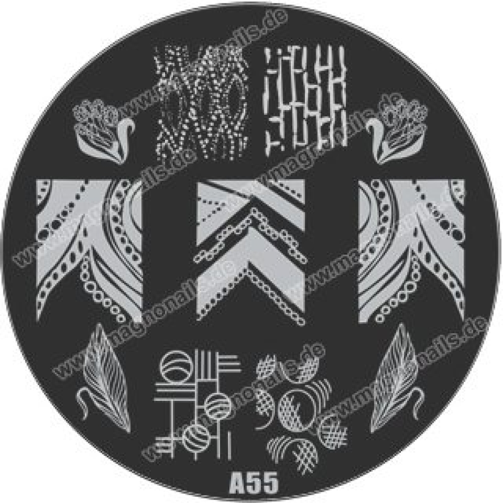 Nail Stamping Schablone