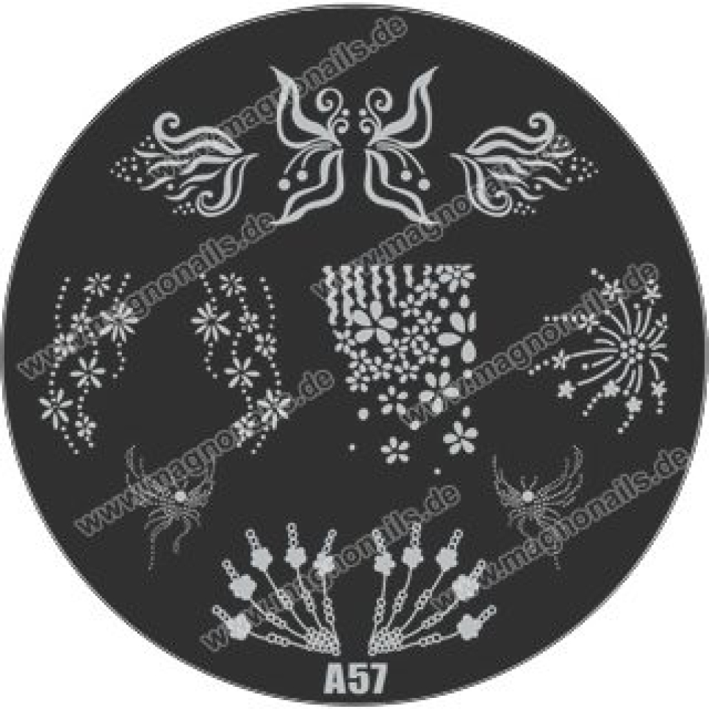 Nail Stamping Schablone