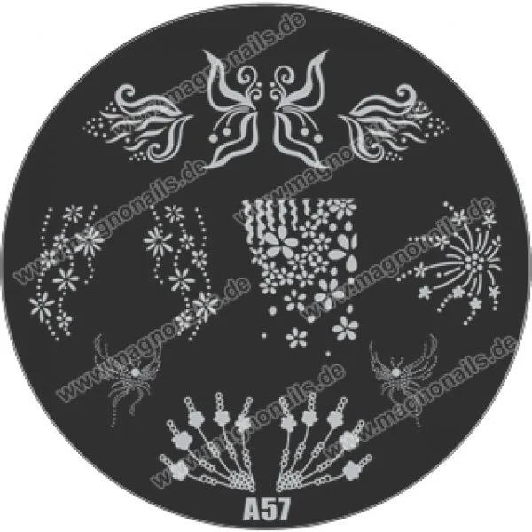 Nail Stamping Schablone