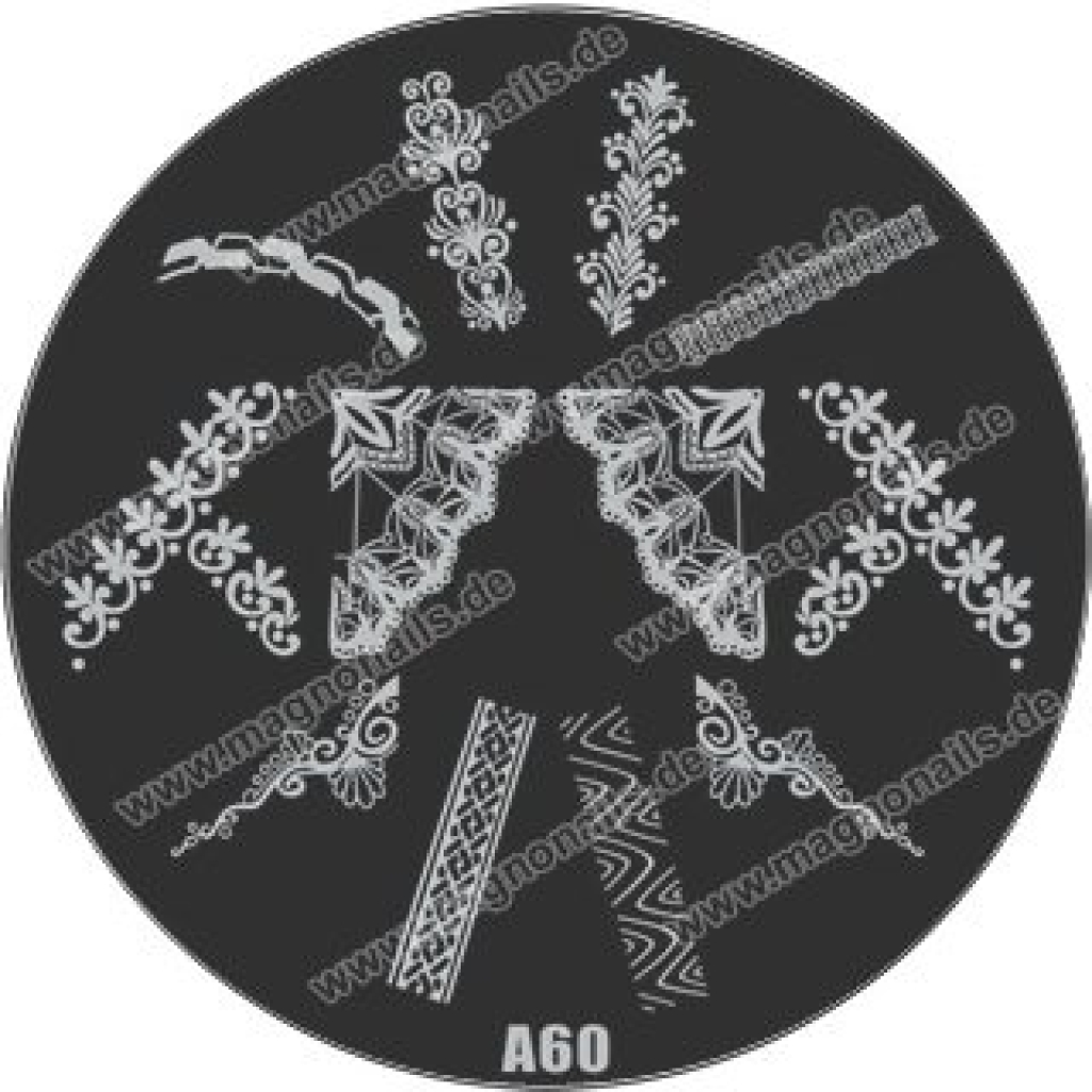Nail Stamping Schablone