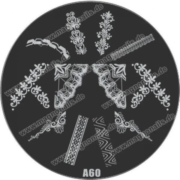 Nail Stamping Schablone