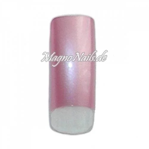 Airbrush Tips Profitips French Design Nageltips rosa metallik