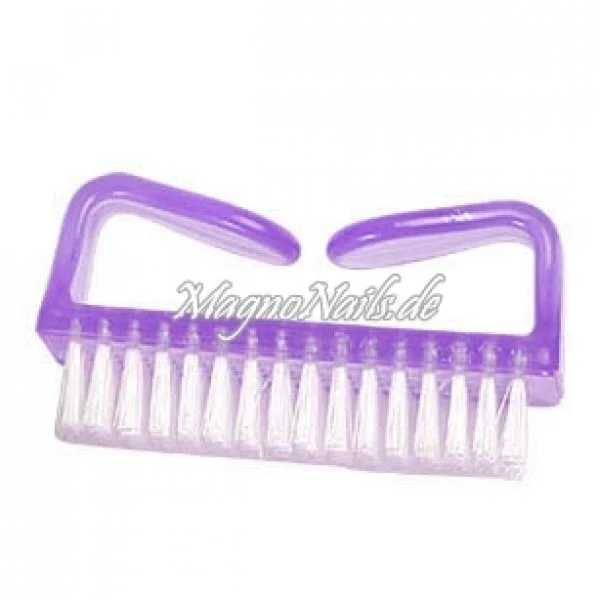 Nagelbürste lila Nail Nagelstudio Nägel Werkzeug Nagelwerkzeug