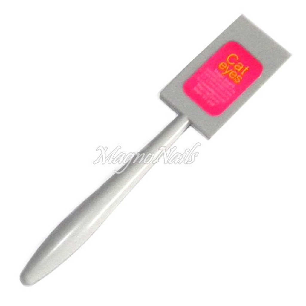 Cateye Magnet- Magnet Pen silber - Katzenauge