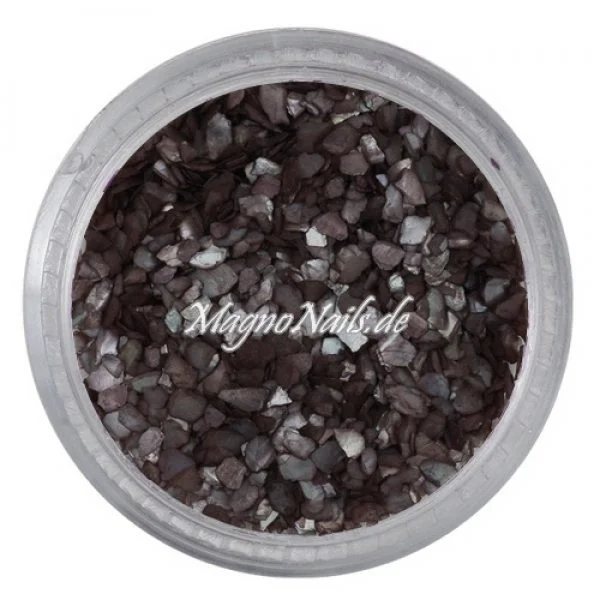 Einlegemotive - Crushed Shell - schwarzbraun