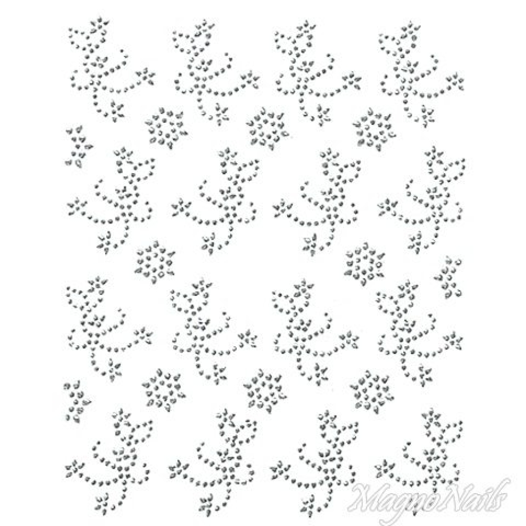 Crystal Nail Sticker - Bindis - crystal Strasssteine Strass Aufkleber selbstklebende Nailar Nail art