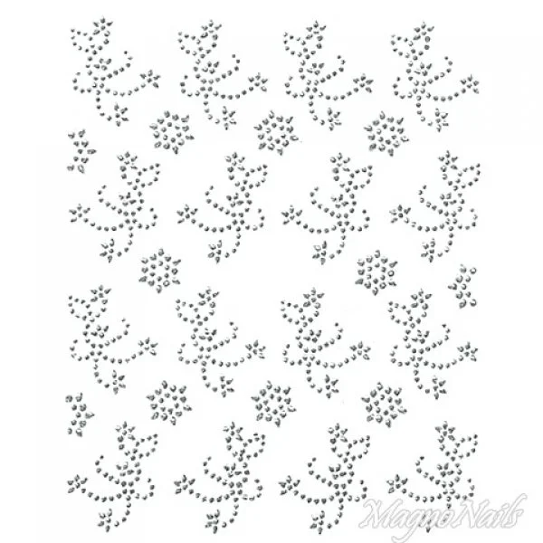 Crystal Nail Sticker - Bindis - crystal Strasssteine Strass Aufkleber selbstklebende Nailar Nail art