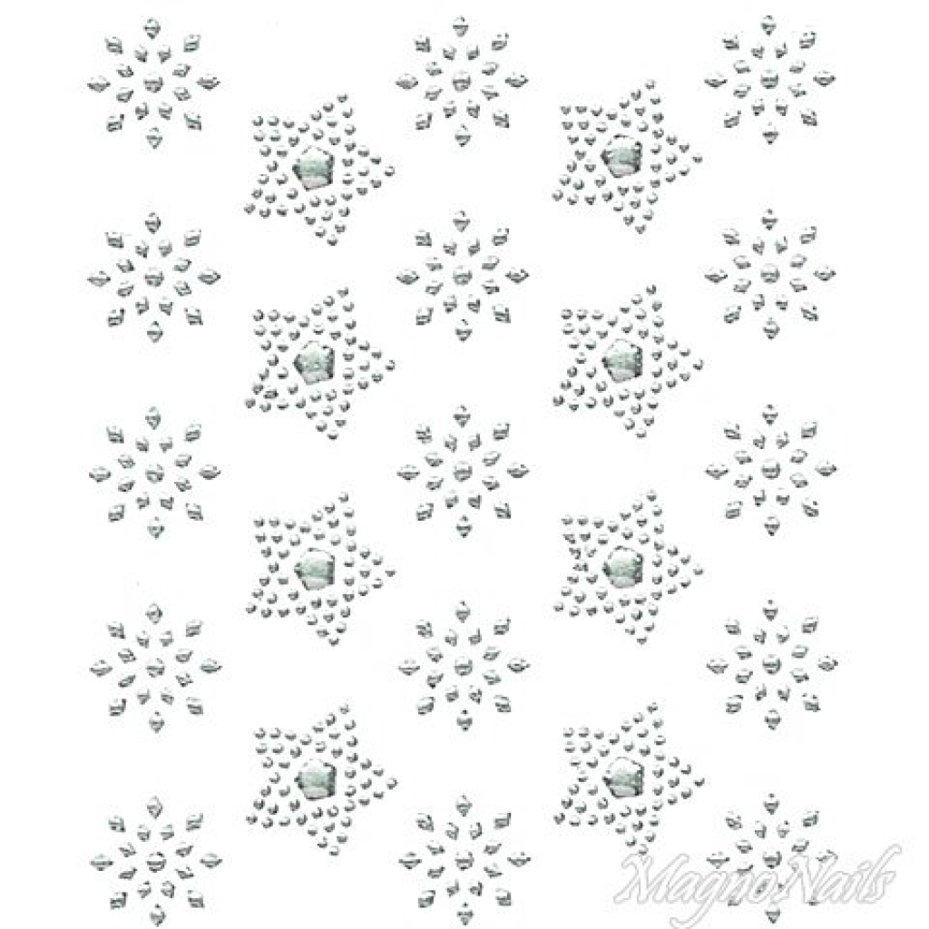 Crystal Nail Sticker - Bindis - crystal Strasssteine Strass Aufkleber selbstklebende Nailart Nail art