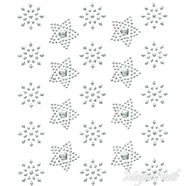 Crystal Nail Sticker - Bindis - crystal Strasssteine Strass Aufkleber selbstklebende Nailart Nail art