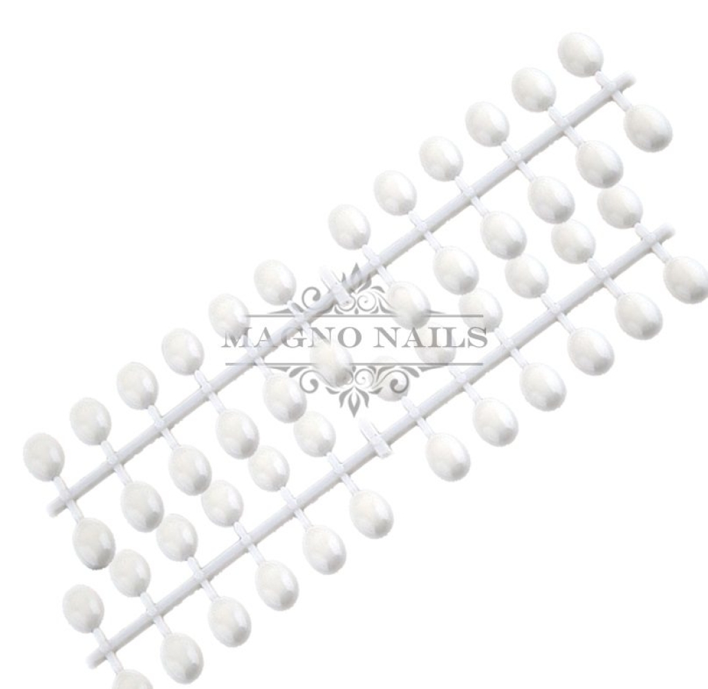 48 Color Dots - UV Gel Präsentationsdisplay natur oval