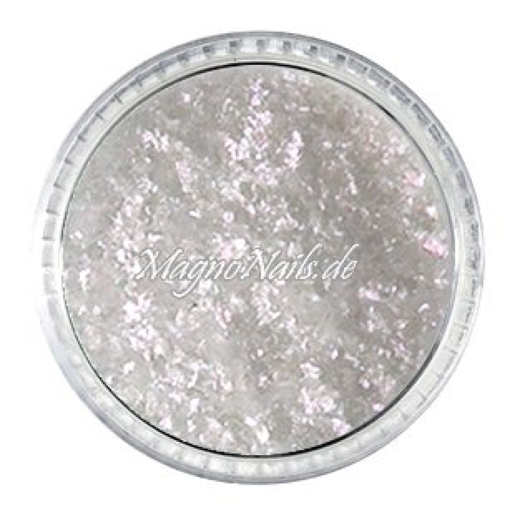 Diamond Pigment weiß-rosa grob  Nageldesign Nägel Nail